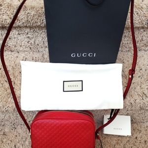 NEW GUCCI Microguccissima purse